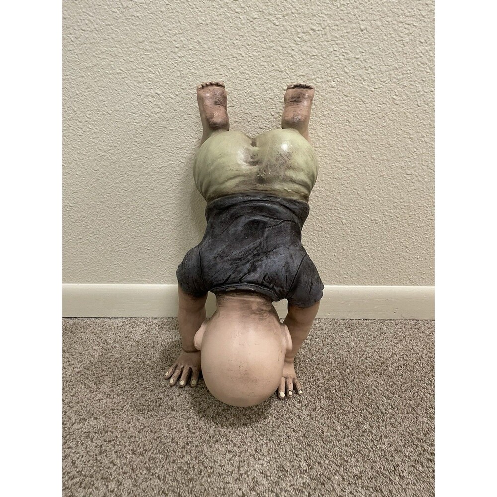 Spirit Halloween Zombie Baby Handstand Larry 20" - Picture 4 of 4